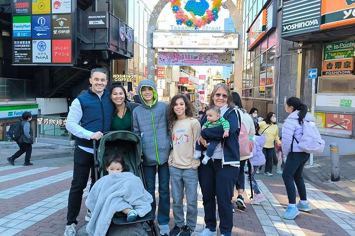 All in One Shibuya and Harajuku Family Friendly Food Tour