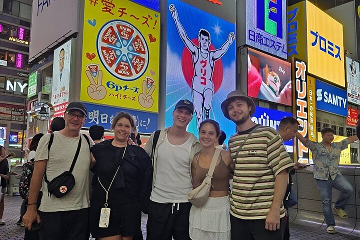 Unveiling Osaka Dotonbori and Namba A Private Half Day Lunch Tour