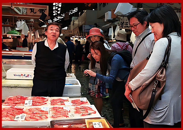 The Taste of Tsukiji A Tokyo Fish Market Food Tour With Guide